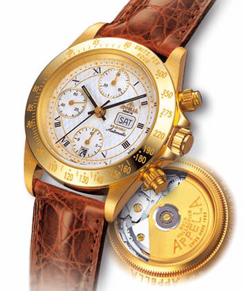 Appella Analog Gold Dial Women Formal Wear Wrist Watch (Stainless Steel  Strap, Water Resistant) on EMI | Bajaj Mall