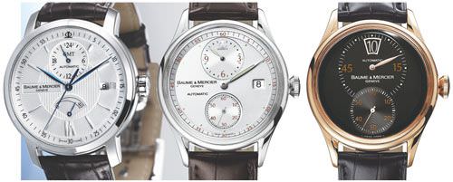 Time jumps and flies at Baume & Mercier
