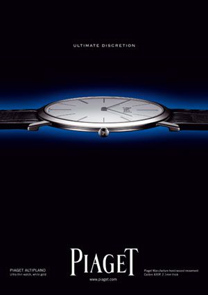 New Piaget Ad Visuals