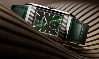 Jaeger-Lecoultre's Reverso Tribute Small Seconds now in green