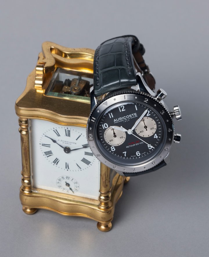 Chronometer mantel clock and the new Type 20 Chronograph Flyback wristwatch
