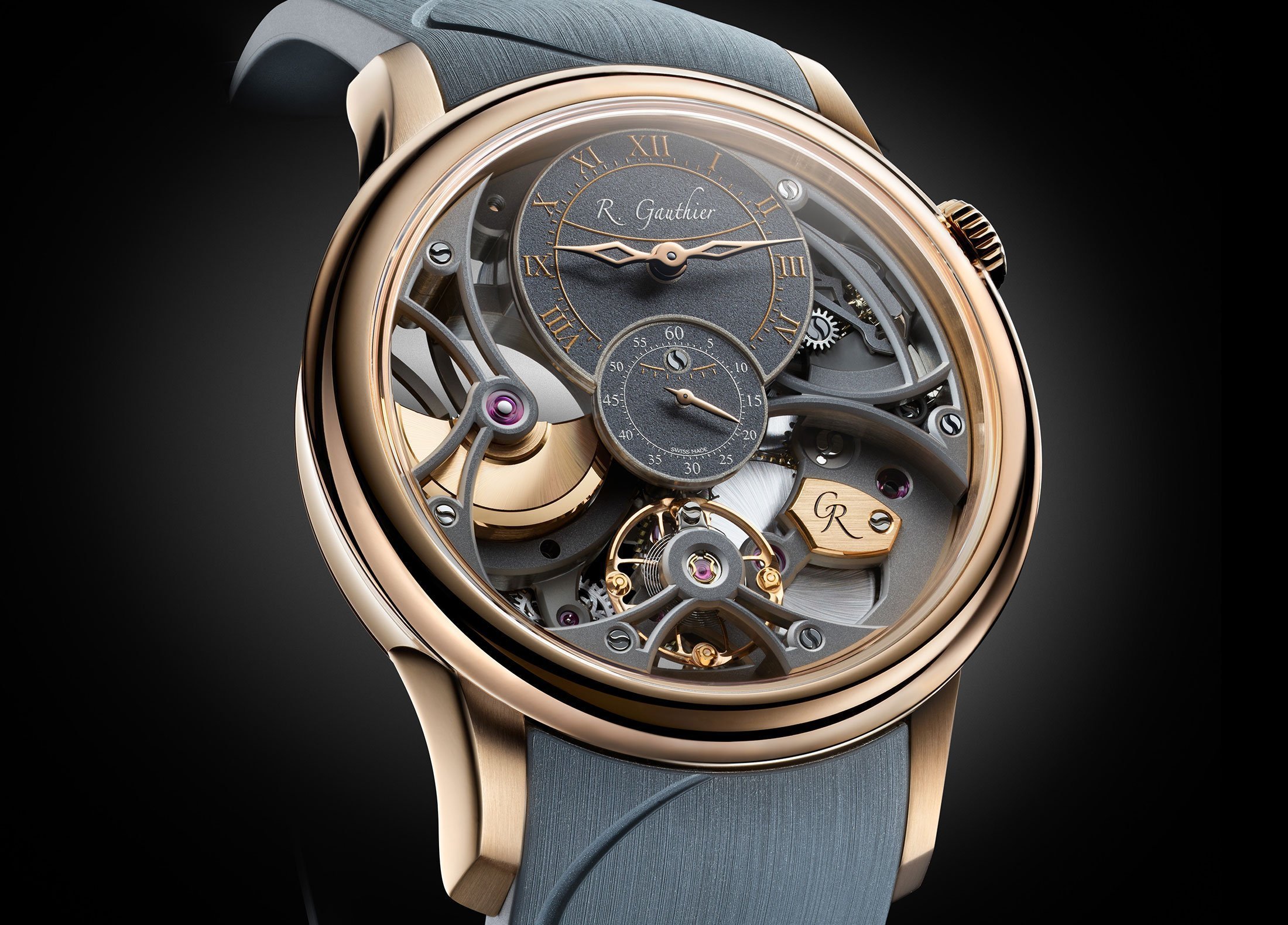 Romain Gauthier: The Insight Micro-Rotor Squelette