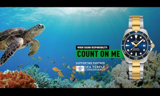 Certina: a new model with the Sea Turtle Conservancy