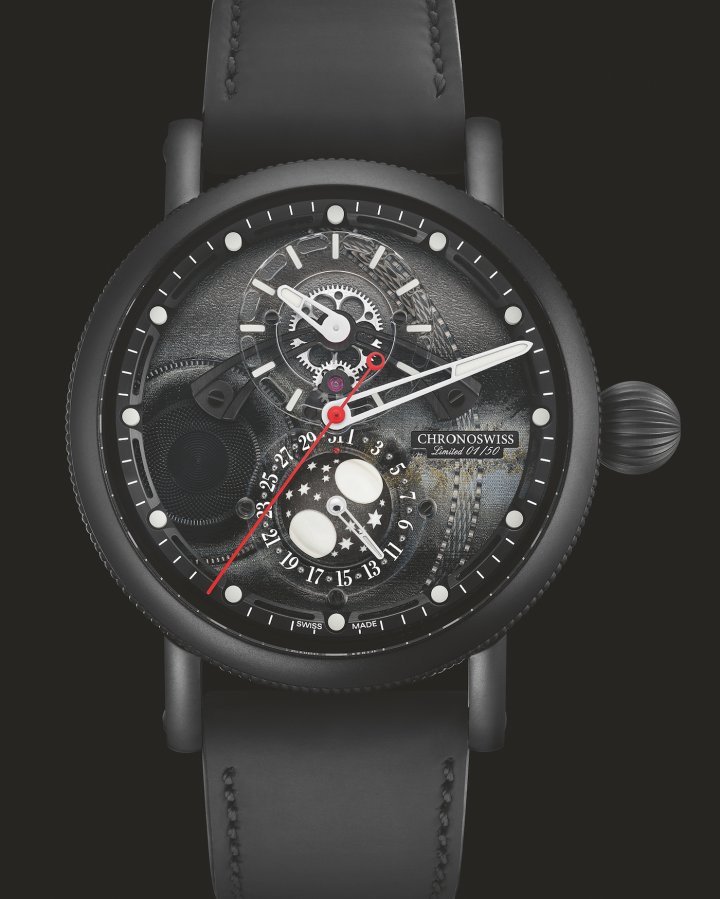 Chronoswiss embraces darkness with the Space Timer Black Hole