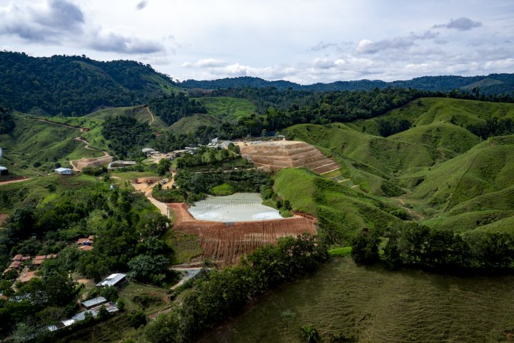 The Touchstone mine in Colombia, a member of the Swiss Better Gold Association, is Breitling's gold sourcing partner.