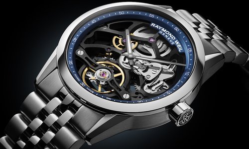 Raymond Weil Freelancer Calibre RW1212 Skeleton now in 38mm