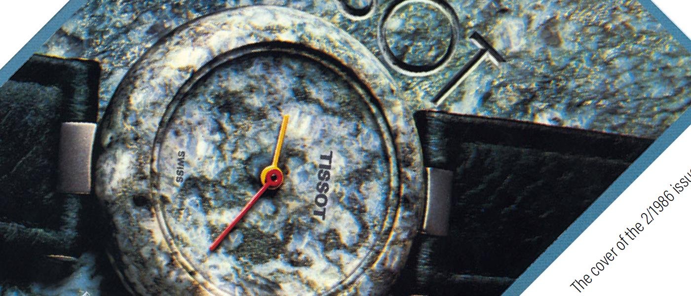 c1989 Tissot Rockwatch (Blue) - Birth Year Watches