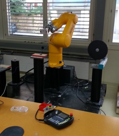 The specially modified robot at the Haute Ecole Arc in Le Locle that is used for the shock-resistance testing in the International Chronometry Competition