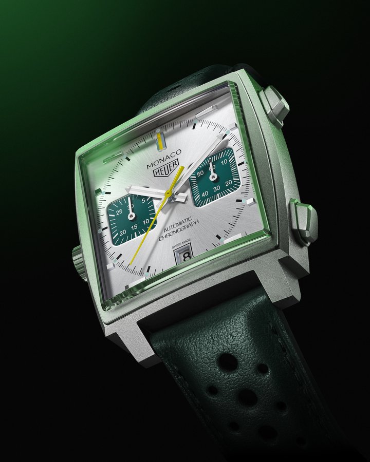 TAG Heuer Monaco Chronograph enters new chapter with racing green