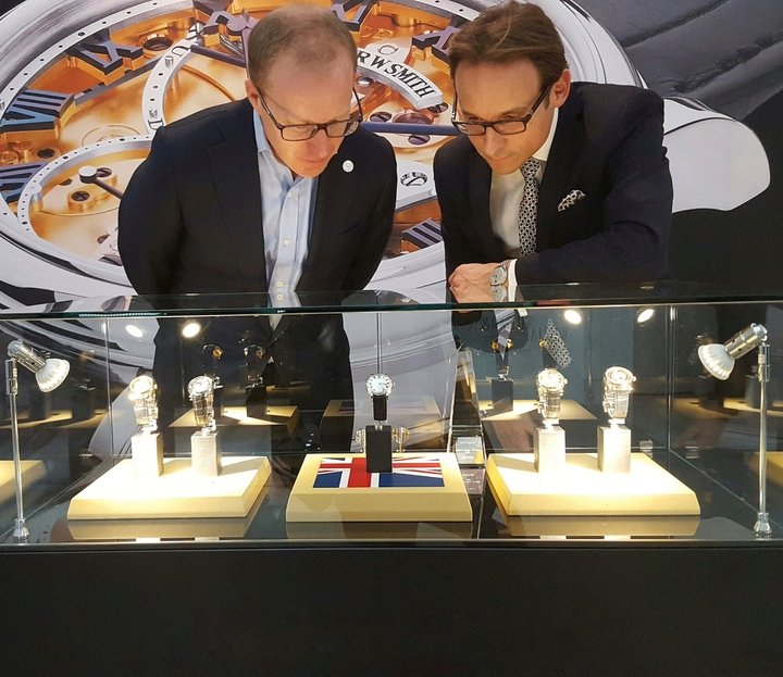 Paul Maudsley (right) of Remontoire Ltd, a company that specialises in sourcing, selling, and managing collections for private individuals, offering a full spectrum of services from curation to insurance.