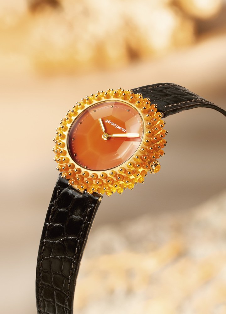 Gérald Genta unveils the Gentissima Oursin Fire Opal