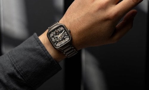 New trio of the Rado True Square Skeleton