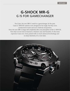 CASIO: G-Shock MR-G - G is for Gamechanger