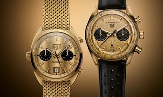 TAG Heuer Carrera Chronograph: golden times