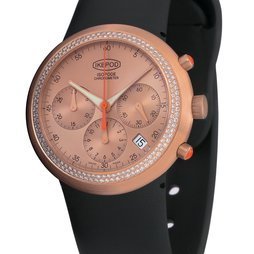 Ikepod Isopode Rose Gold with Diamonds