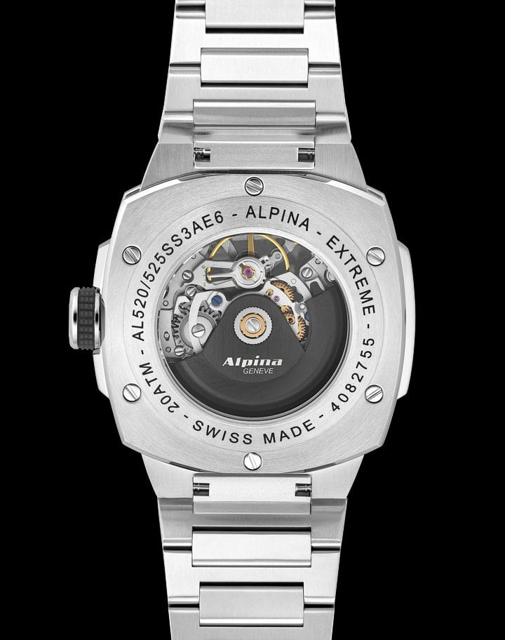 Alpiner Extreme Skeleton Automatic showcases exposed mechanics