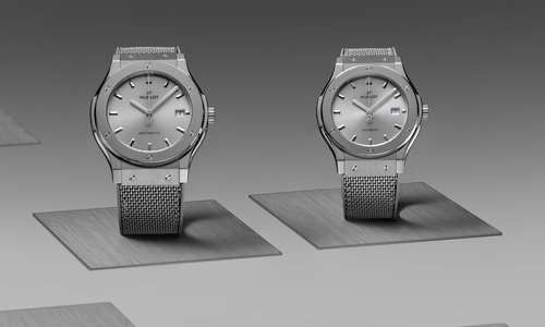 Hublot welcomes a duo of the Classic Fusion Essential Grey Volume III