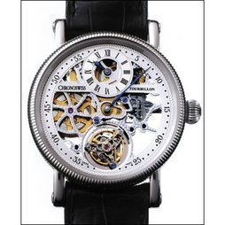 R&#x00C9;GULATEUR &#x00E0; TOURBILLON SQUELETTE by Chronoswiss