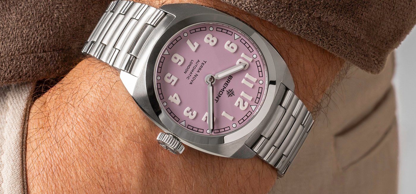 Bremont adds a pink touch to the Terra Nova 38 limited edition