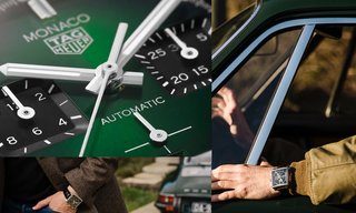 TAG Heuer introduces a Monaco with green dial 