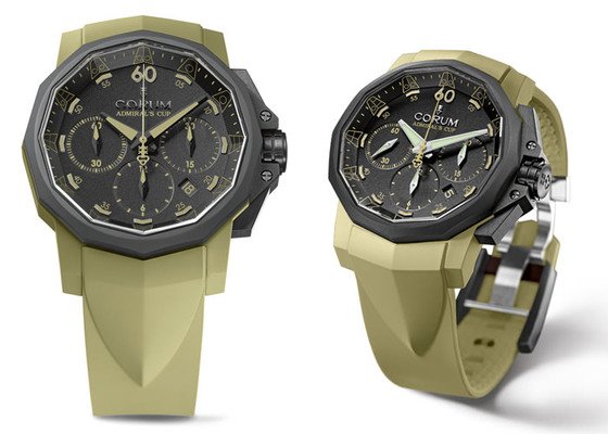 Rubber like a Second Skin with Corum's Admiral Cup Challenger