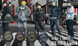 Presenting the Seiko 5 Sports ONE PIECE Limited Edition