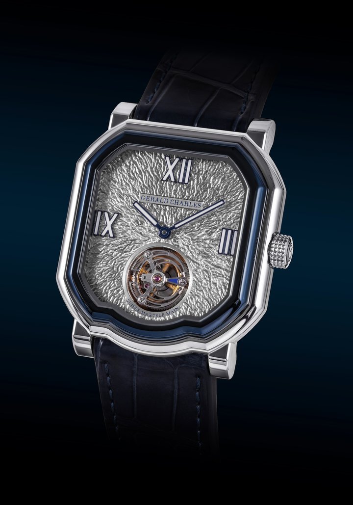 Gerald Charles presents Maestro 9.0 Roman Tourbillon in White Gold