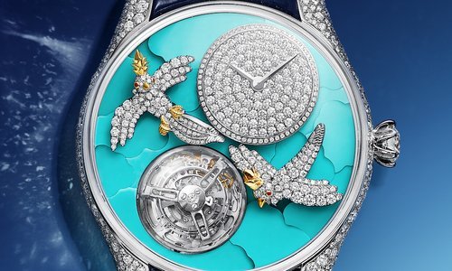 Tiffany & Co. unveils Bird on a Flying Tourbillon high jewellery watch