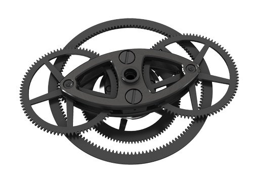The differential gear train