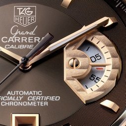 Tag Heuer Grand Carrera Calibre 17 Rose Gold Chronograph