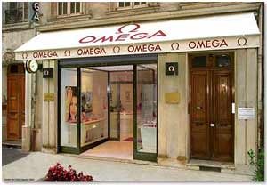 Omega flagship Cannes store