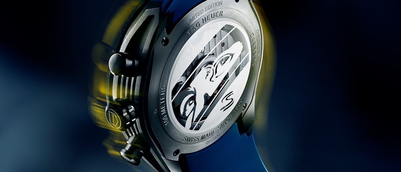 TAG Heuer Carrera Chronograph Tourbillon x Senna Limited Edition