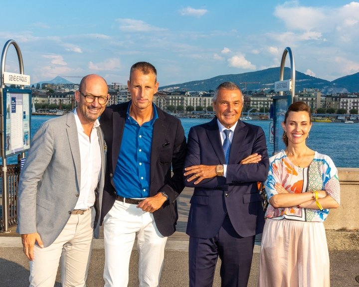 Pascal Ravessoud (FHH), Patrick Pruniaux (Girard-Perregaux, Ulysse Nardin), Jean-Christophe Babin (Bvlgari), Aurélie Streit (FHH)