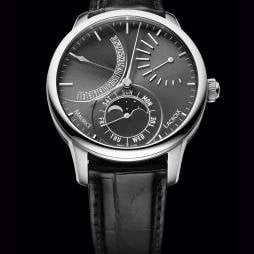 MASTERPIECE LUNE RETROGRADE SILVER DIAL by Maurice Lacroix