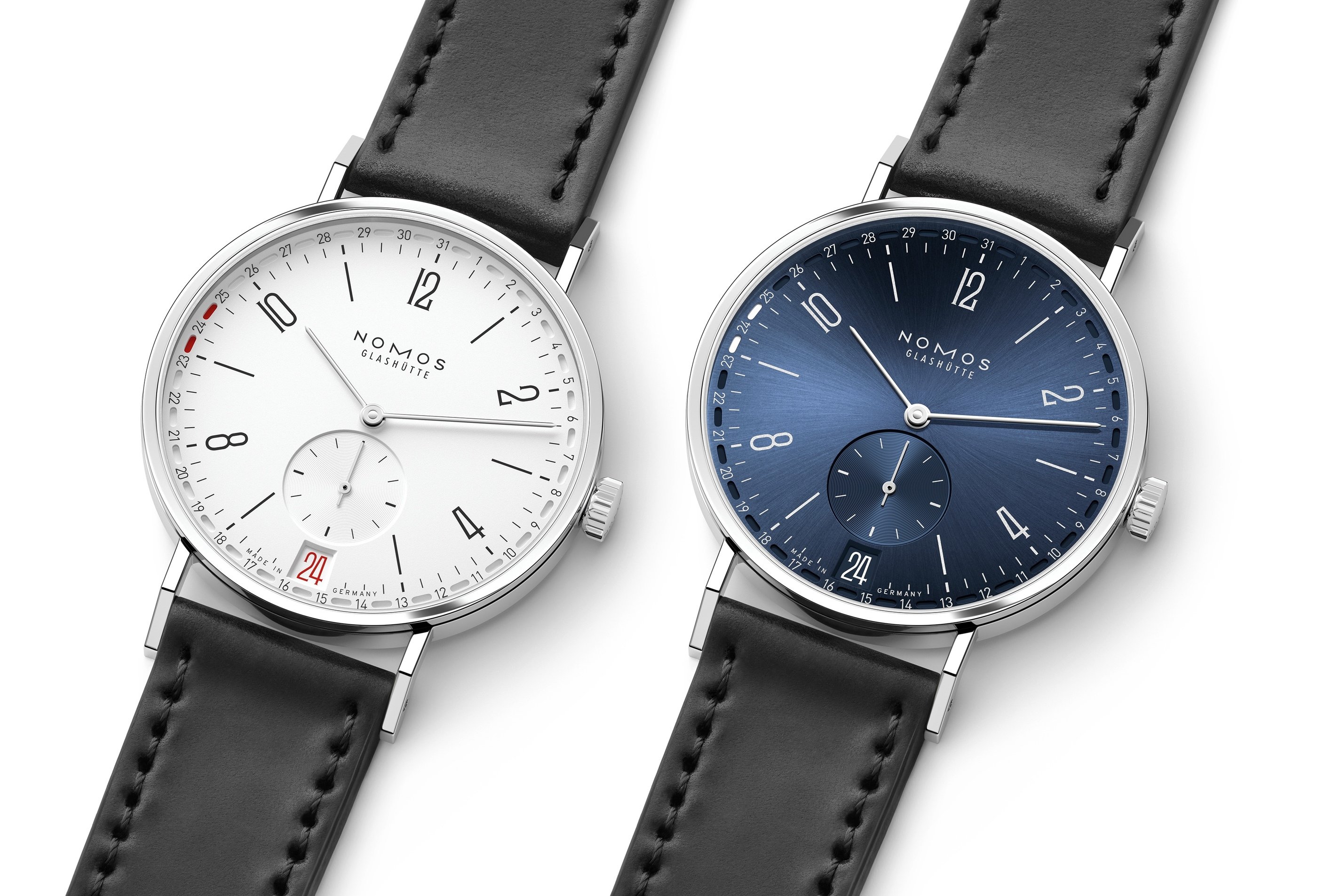 Nomos Tangente 2date boasts new dual-date displays