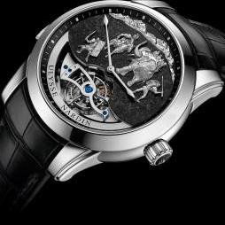 ‘HANNIBAL' MINUTE REPEATER WESTMINSTER CARILLON TOURBILLON JAQUEMARTS by Ulysse Nardin