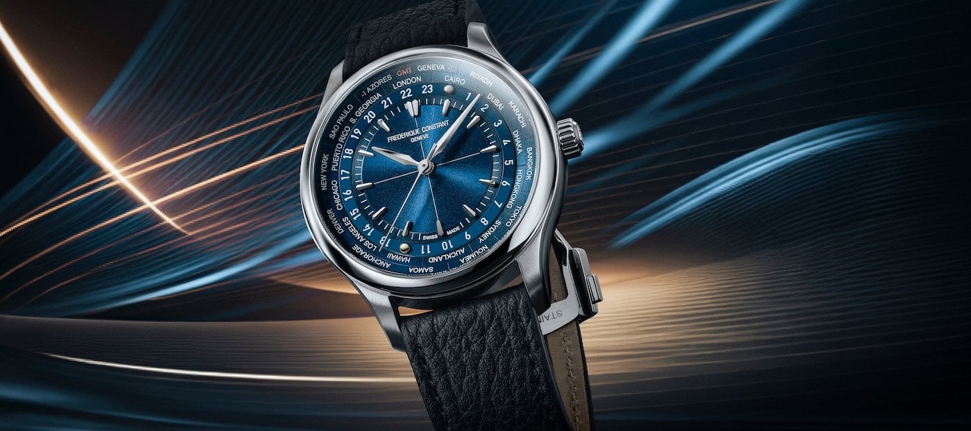 Frederique Constant Worldtimer Manufacture co-created with Watch Angels