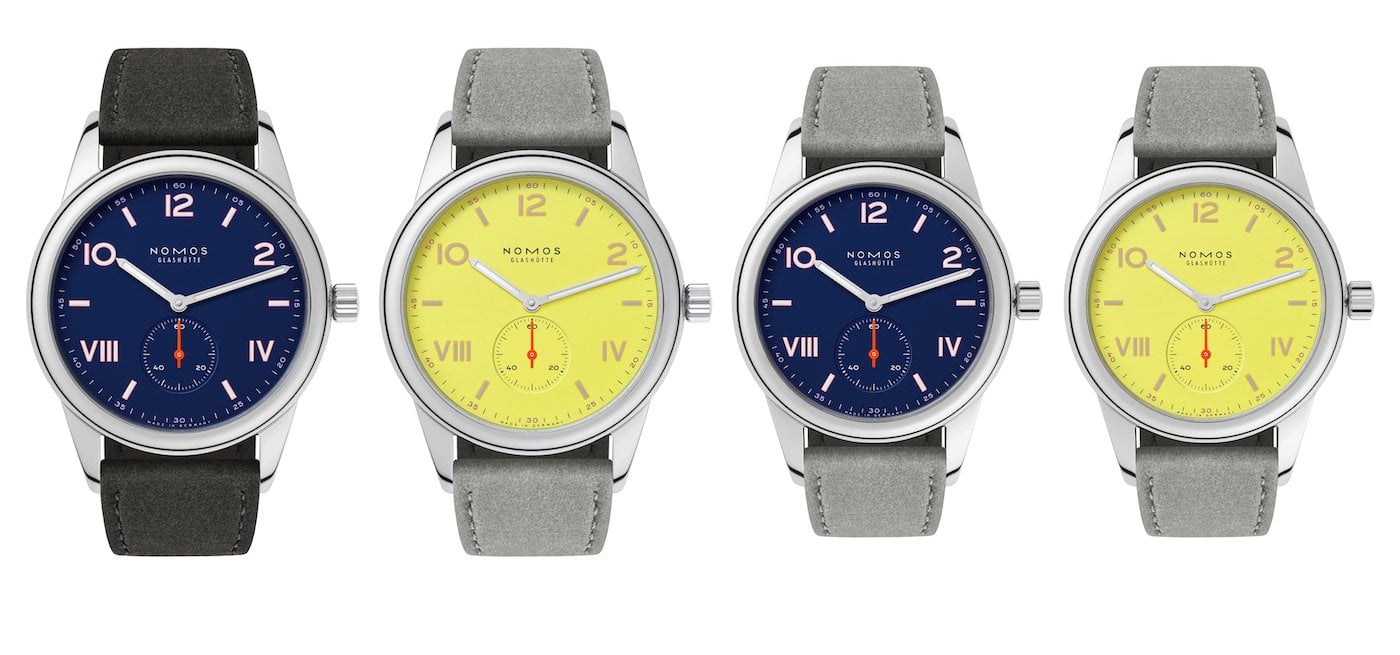 New Nomos Club Campus in two celestial-inspired shades