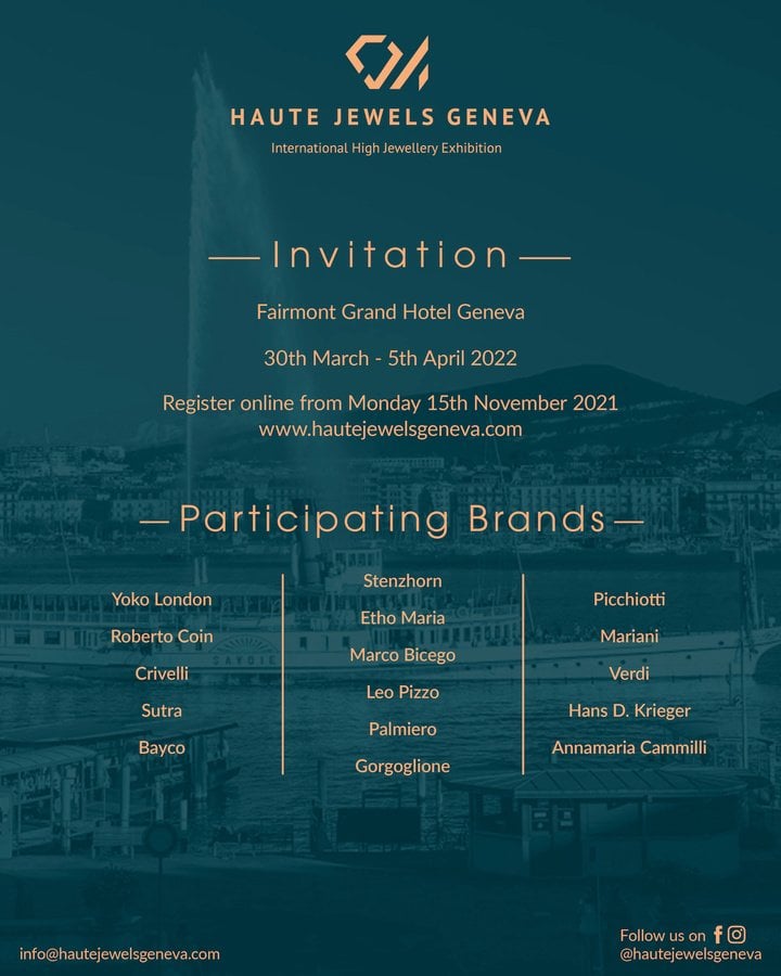 A preview of Haute Jewels Geneva 2022