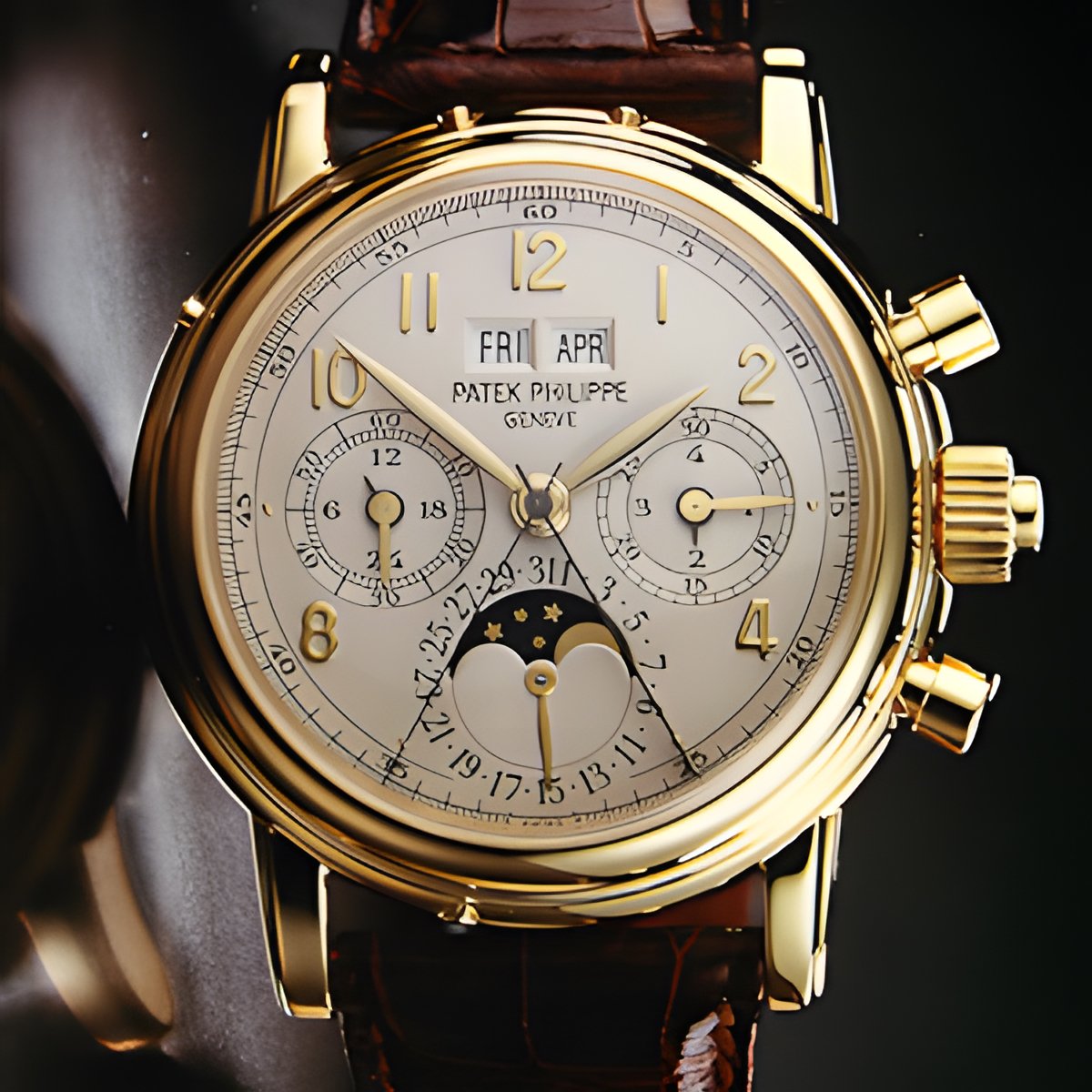 PATEK PHILIPPE - Chronographe à rattrapante