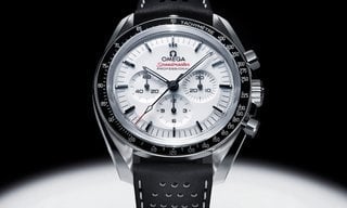 Omega launches Speedmaster Moonwatch with lacquered white dial