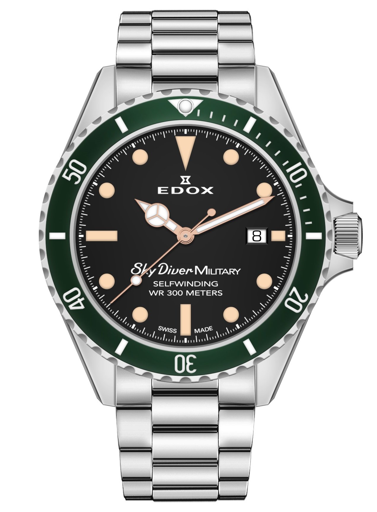 Edox best sale skydiver military