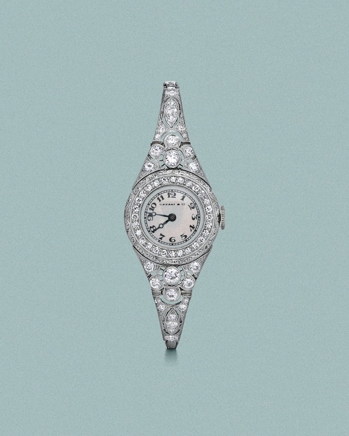 Tiffany & co. fuses jewellery with time