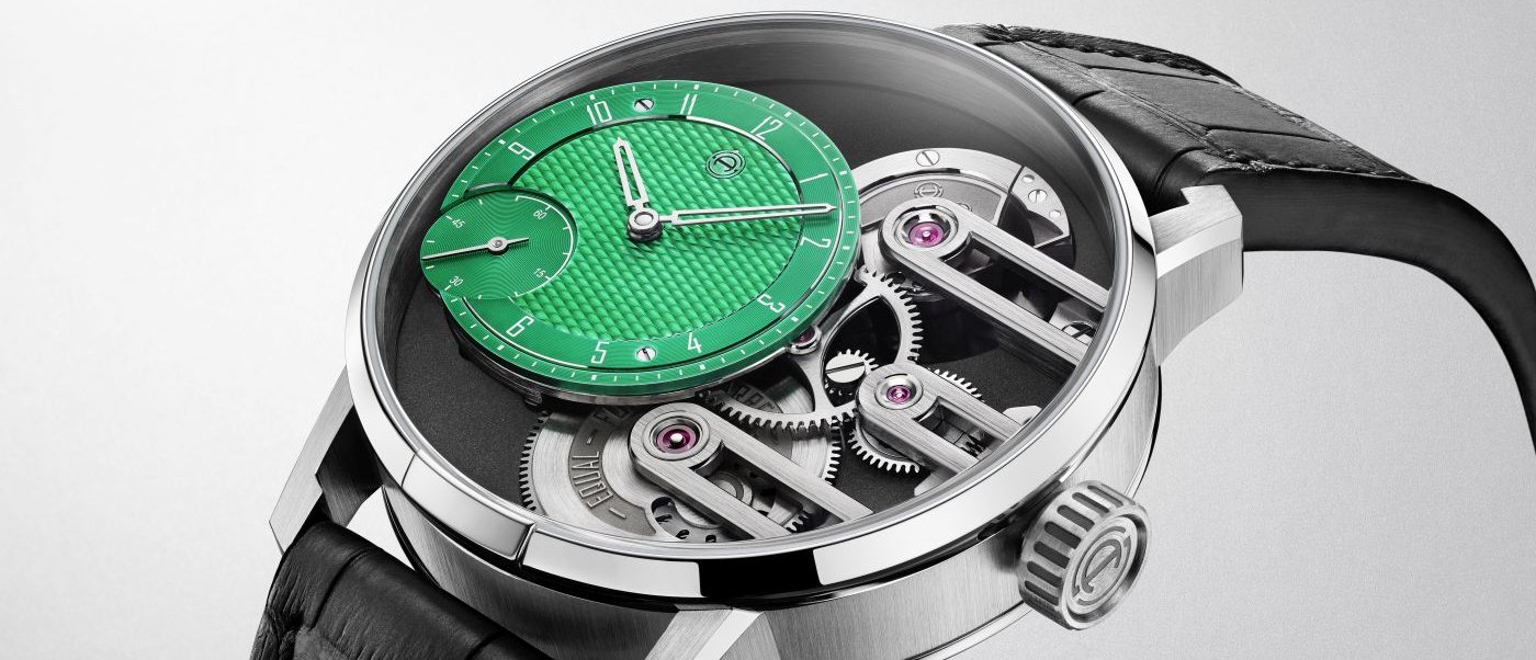 Armin Strom presents the Gravity Equal Force Jungle Green Exotic