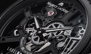 Maurice Lacroix and Label Noir reunite for a new Masterpiece Skeleton