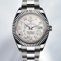 OYSTER PERPETUAL SKY-DWELLER WHITE GOLD by Rolex