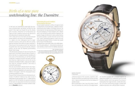 Jaeger-LeCoultre – Duomètre à Chronographe