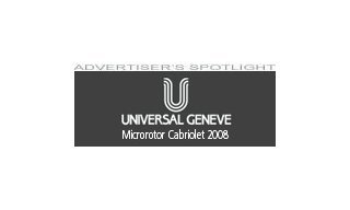 Microtor Cabriolet 2008: another bold new release from Universal Gen&#x00C8;ve