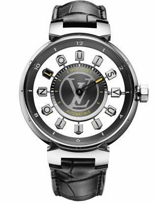 Louis Vuitton Tambour Damier Graphite – The Watch Pages