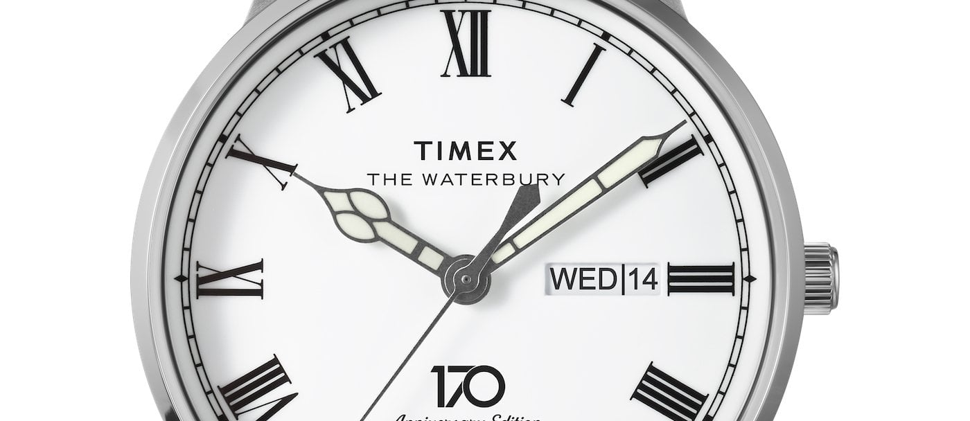 Timex US$1 limited-edition Waterbury anniversary watch